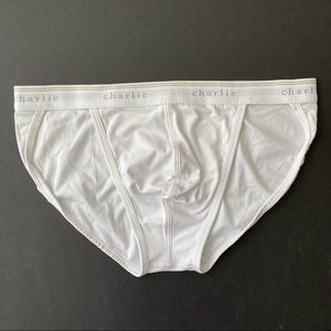 Charlie by MZ white sport brief - XL